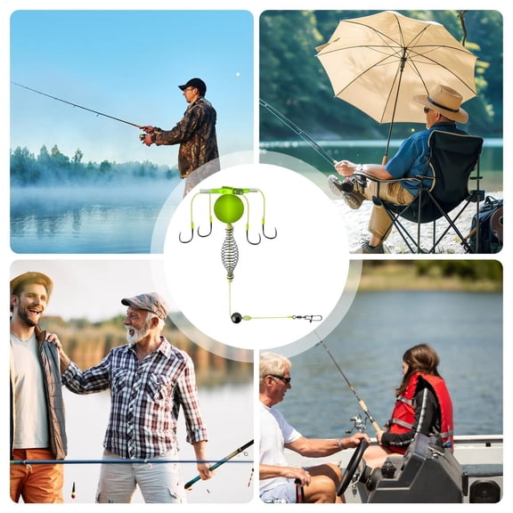 Fishing Gear Fishing Rigs For Fishing | Durable Stainless Steel Hooks | Catfish Holder Outdoor Sports Accessories for Catfish and Trout