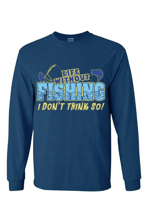 Fishing Gear Gifts Funny T-shirt Long Sleeve Mens