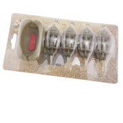 Fishing Gear Inline Method Carp Fishing Feeder 4 Feeders 15/20/25/35g Mould