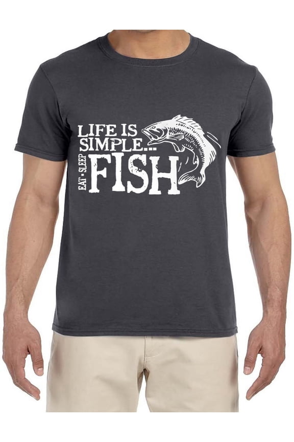 Fishing Gear Mens Gifts Accessories T-shirt Mens Graphic Tees Clothing Apparel