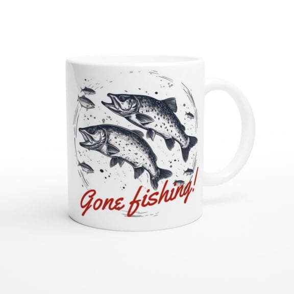 Fishing Gear Mug Fisherman Gift, Fishing Lovers.