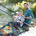 thumbnail image 1 of Fishing Gifts for Men, Funny Fishing Gifts, for Fisherman, Gifts for Men Who Love Fishing, Fishing Gifts for Dad Grandpa PaPa, Fishing Gifts for Christmas Throw Blanket 60"x50", 1 of 6