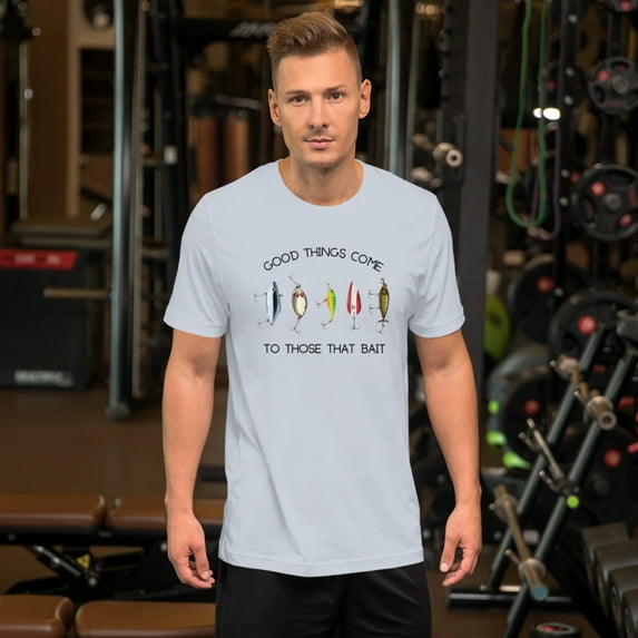 Fishing Gifts for Men, Good Things, Fishing T-Shirt, Fishing Gear for Men, Fishing Gear for Women, Fishing Lures, Fishing Lure Gift