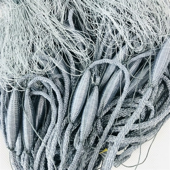 Fishing Gill Net 3 Layers Nylon Mesh Fishing Net Trap 1.5*30M Line 2mm Handmade Casting Net Fishery Accessories