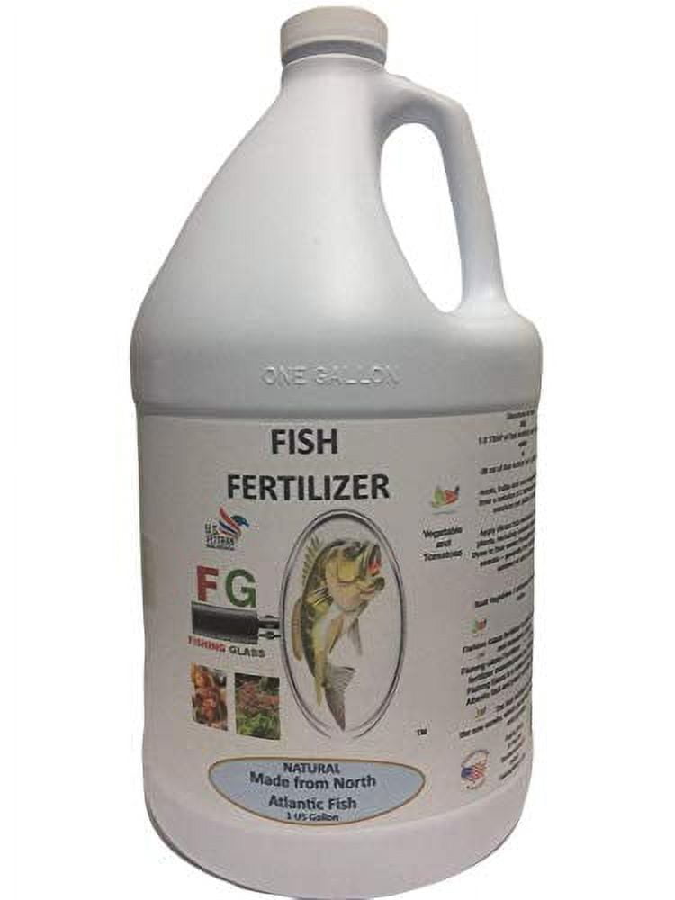 Fishing Glass Liquid (Fish Fertilizer) Organic Natural Plant Fertilizer ...