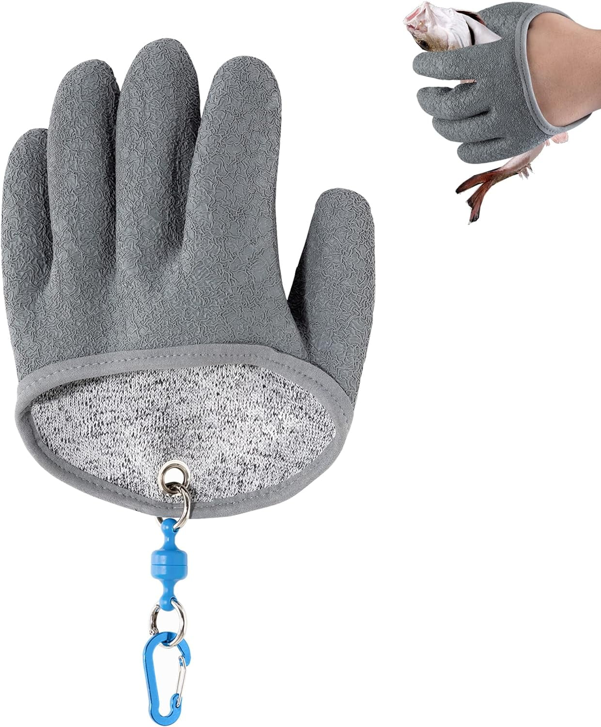 Fishing Glove for Men with Release, Puncture Resistant Fish