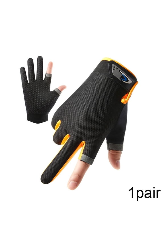 Fishing Gloves Anti-Slip Hunting Shooting Waterproof Sun Protection T7I7 M2