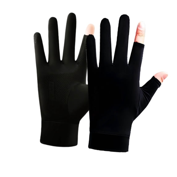 Fishing Gloves for Men & Women | Upf 50+ Sun Protection | Touchscreen & Non-Slip Grip | for Driving, Hiking, Kayaking, Biking & Rowing