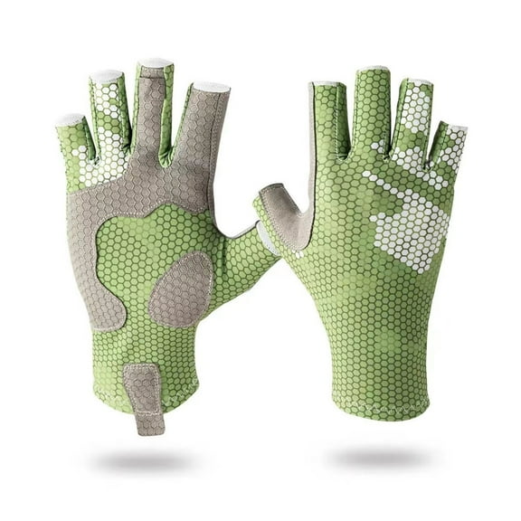 Fishing GlovesHalf Finger Gloves Sweat Absorbent Breathable Gloves