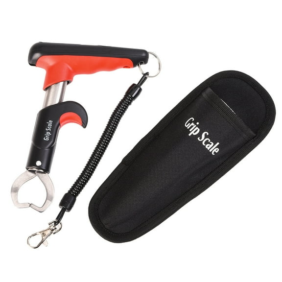 Fishing Gripper 25kg(55lb) Digital Scale Fish Lip Grip Scale Portable Fish Control Tool
