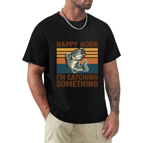 Fishing Guide For Hire Retro Humor Outdoor Adventure Graphic Gift Unisex T-Shirt, for men & women, up to size 5XL.