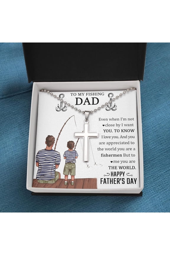 Cross, Father's Day Gift, Gift For New Dad, Dad To Be Gift, Gifts Idea For Expectant Dad, For Future Dad Gift, Gift For Father To Be Reveal