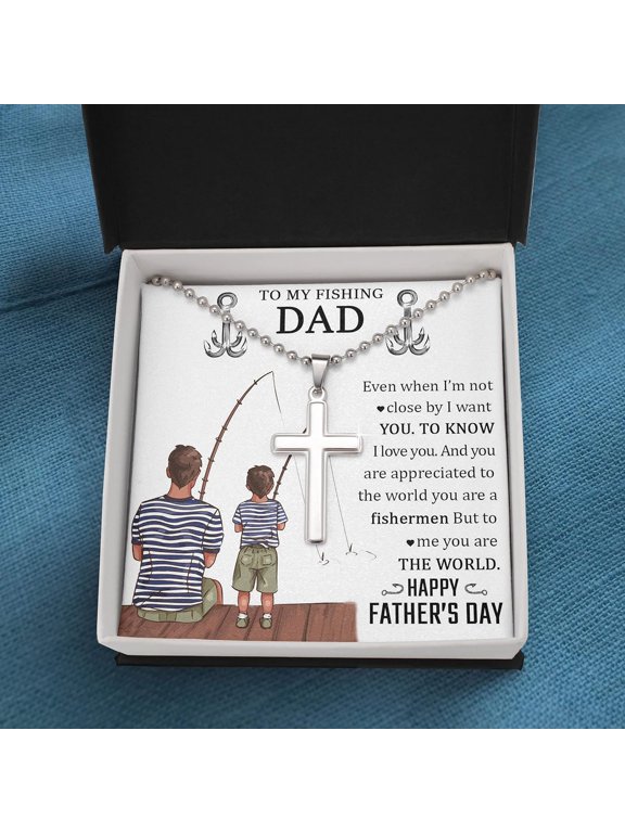 Cross, Father's Day Gift, Gift For New Dad, Dad To Be Gift, Gifts Idea For Expectant Dad, For Future Dad Gift, Gift For Father To Be Reveal