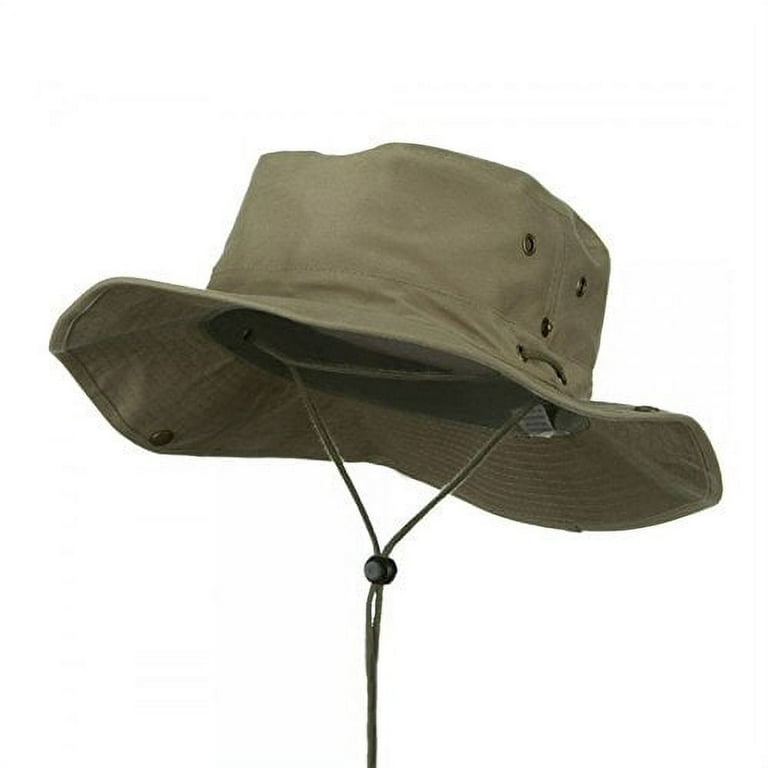 Fishing Hat (01)-Khaki W10S32F (XL-2XL)