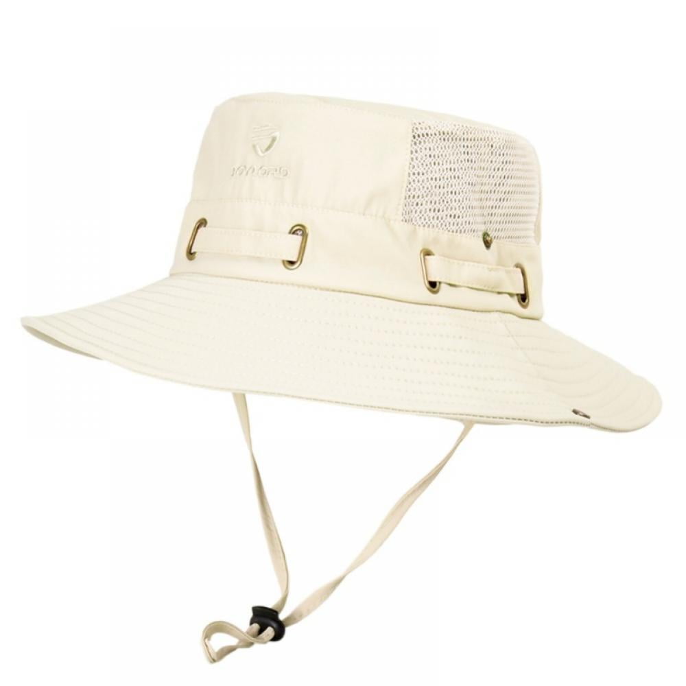 Fishing Hat Breathable Wide Brim Boonie Hat Outdoor Waterproof UPF