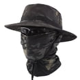 thumbnail image 1 of Fishing Hat with Detachable Face Mask - Quick-Dry UV Protection Sun Hat with Mesh Ventilation Design, Suitable for Fishing, Hiking, Camping, and Outdoo, 1 of 6