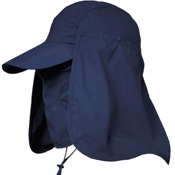 Fishing Hat Men/Women Outdoor Sport Hiking Hat UV Protection Face Neck Flap Sun Cap