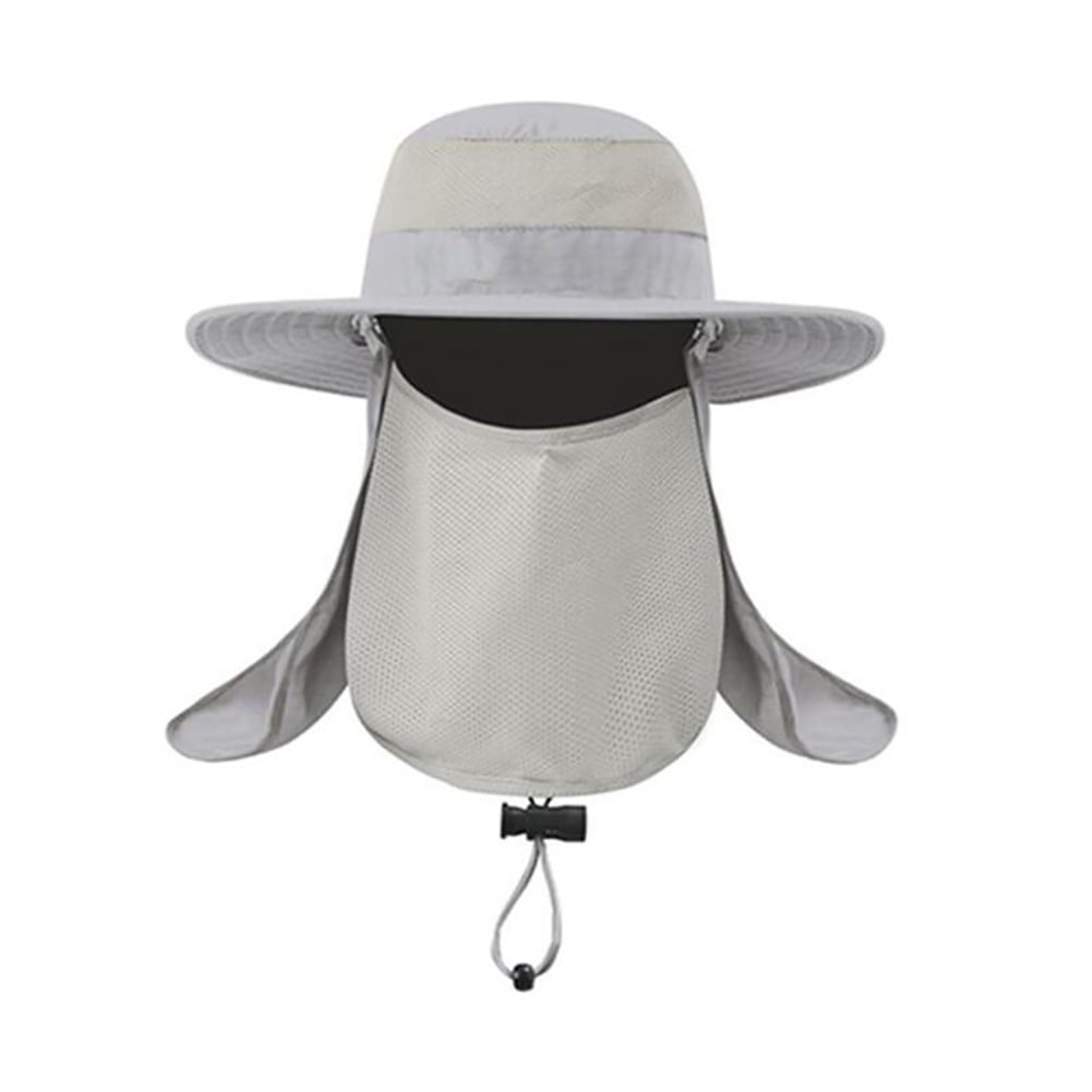 Guide Hat Fishing Hat Sun Cap UPF 50+ Outdoor Hiking Hat with Removable Face Neck ...