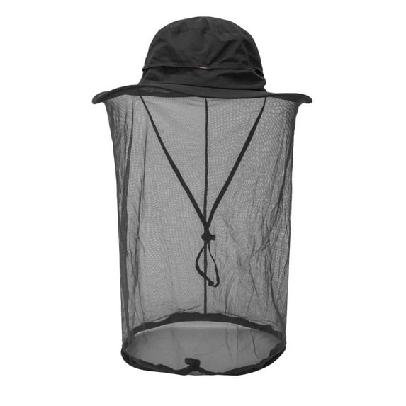 Fishing Hat Sun Protection Hat Mosquito Head Net for Outdoors Bucket Hat with Hidden Net Mesh