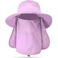 thumbnail image 1 of Fishing Hat for Men & Women, Outdoor UV Sun Protection Wide Brim Hat with Face Cover & Neck Flap, 1 of 12