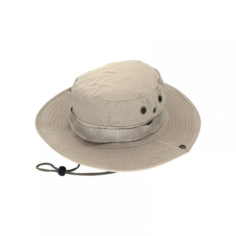Fishing Hats Windproof UPF50+ UV Protection Bucket Beach Mesh Sun Hat  Outdoor Sun Hat Bucket Hat Unisex Summer Bush Fishing Hiking Camping Safari  Round Cap Wide Brim Sun Hat 