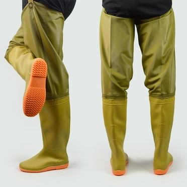 Fishing Hip Waders, Water Resistant Wading Hip Boots, Nylon Wading Pants for Men Women Fishing Waders for Gardening, Wading Fishing, Muck Work 41