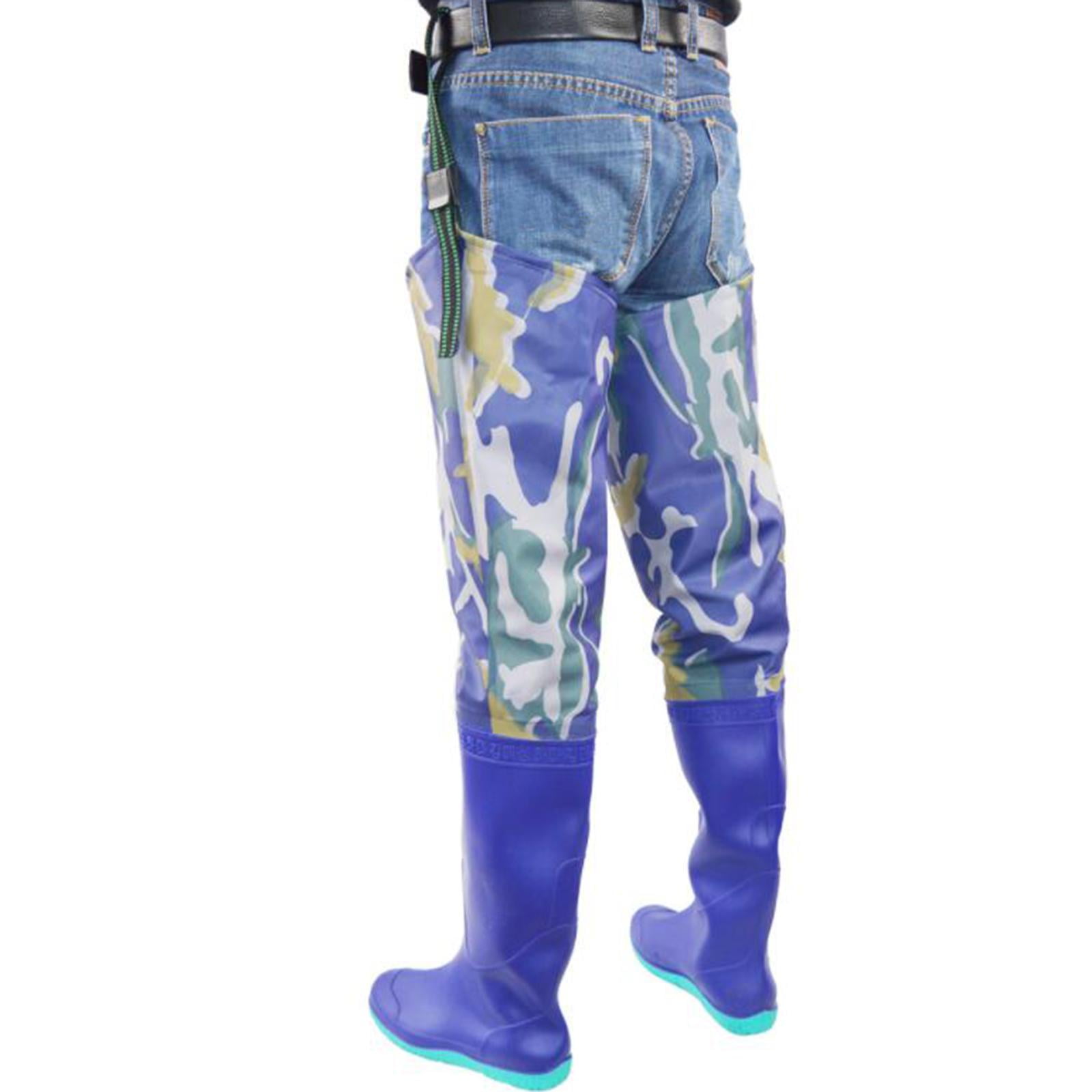  HAIKANGSHOP Neoprene Chest Waders for Women, Waterproof Fishing  Chest Waders,Waterproof Windproof,Sea Fishing Muck Wader (Color : Blue,  Size : 40) : Sports & Outdoors