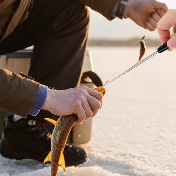 Fishing Hook Removal Tool Durable Stainless Steel Extractor for Efficient Unhooking Accessory for Anglers