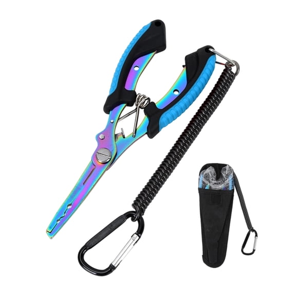 Fishing Hook Remover Fishing Line Cutter Multifunctional Fishing Lip Plier Fish Grip Grabber Fishing Fish Mouth Clamps