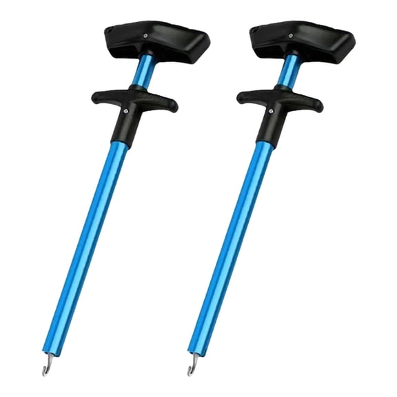 Fishing Hook Separator Aluminum Extractor Fish Dehooker Fishing Accessory 2Pcs Squeeze Out Fish Hook Remover Tool