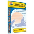 thumbnail image 1 of Fishing Hot Spots Pro Fishing Map A346 Grand Lake O' the Cherokees Fishing Map, 1 of 2