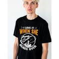 thumbnail image 1 of Fishing Humor T-Shirt mens t shirts black gifts top t shirts For summer Fall Hip-hop street style Trendy Unisex Shirt Short Sleeve tshirts, 1 of 7