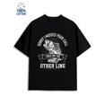 thumbnail image 1 of Fishing Humor Tee men's fish 180G 100% Cotton black fishing for 60 year old Unique Design Unisex Shirt Crewneck tshirts Basic Unisex Shirt Crewneck tshirts Fashion Unisex Shirt Graphic tshirts, 1 of 7