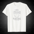 thumbnail image 1 of Fishing Hunting Gifts For Hunters Who Love To Hunt Unisex T-Shirt, for Men & Women, up to Size 5XL, 1 of 2