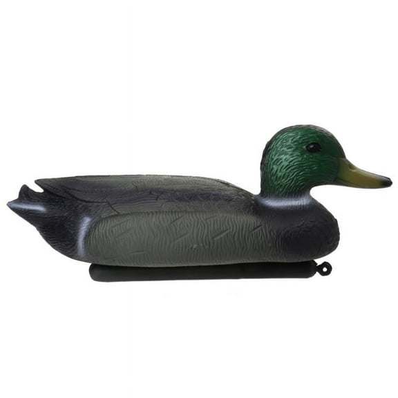 Fishing Hunting Male Decoy Duck Decoy Drake w/ Floating Keel