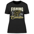 thumbnail image 1 of Fishing Is My Cardio Tee Women's -Image by Shutterstock, 1 of 2