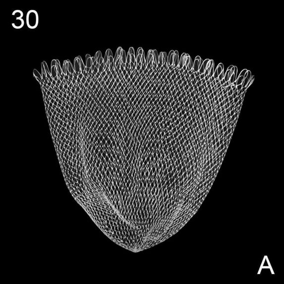 Fishing Landing Net Replacement Mesh Bass Trout Release Catch 30-60CM Mesh F0K9