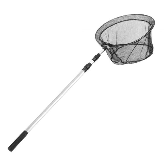 Fishing Landing Net Telescopic Aluminum Alloy Strong Load Bearing Fine Workmanship Fishing Tool Retractable for Adults and Children 2.1 Meters
