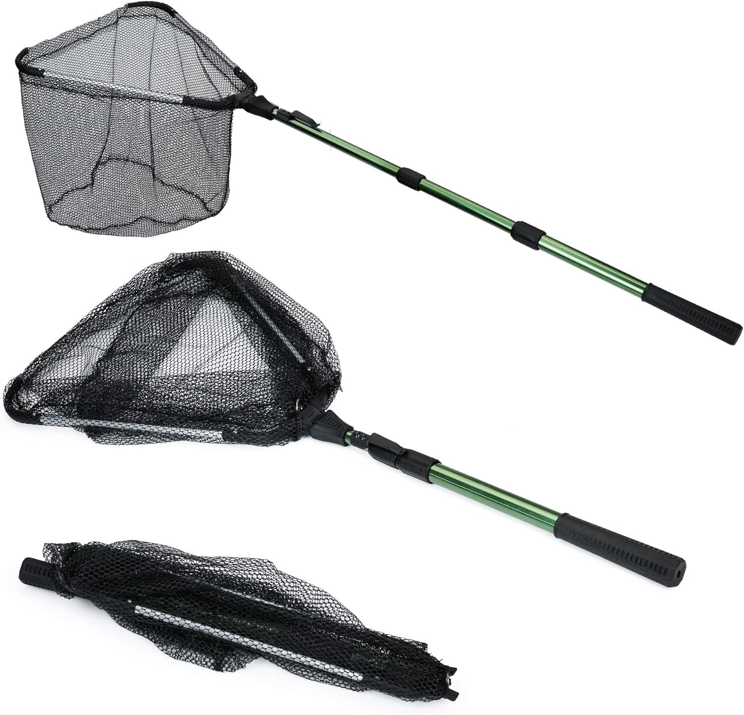 Fishing Landing Net with Telescoping Pole Handle, Fishing net Freshwater for Kids Men Women, Extend to 40-63 Inches - Walmart.com Fishing Landing Net with Telescoping Pole Handle, Fishing net Freshwater for Kids Men Women, Extend to 40-63 Inches - Walmart.com
