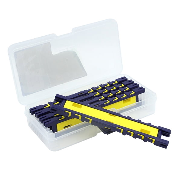 Fishing Leader Line Board Fishing Line Winding Board Snell Organizers Fishing Snelled Hook Holder for Leader Line Rigs