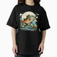 thumbnail image 1 of Fishing Life Bold Outdoor Adventure Design Angler Hobby T-Shirt, for Men & Women, up to Size 5XL, 1 of 2