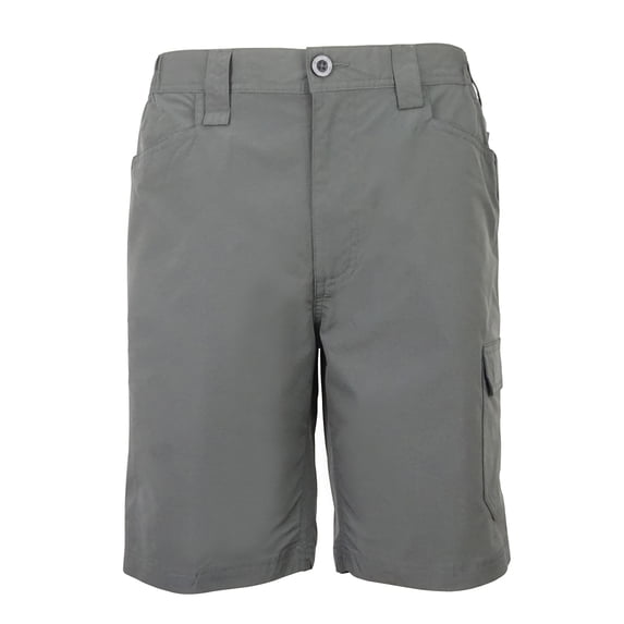 Fishing Life Predator Performance Short, Gray, 36 FD