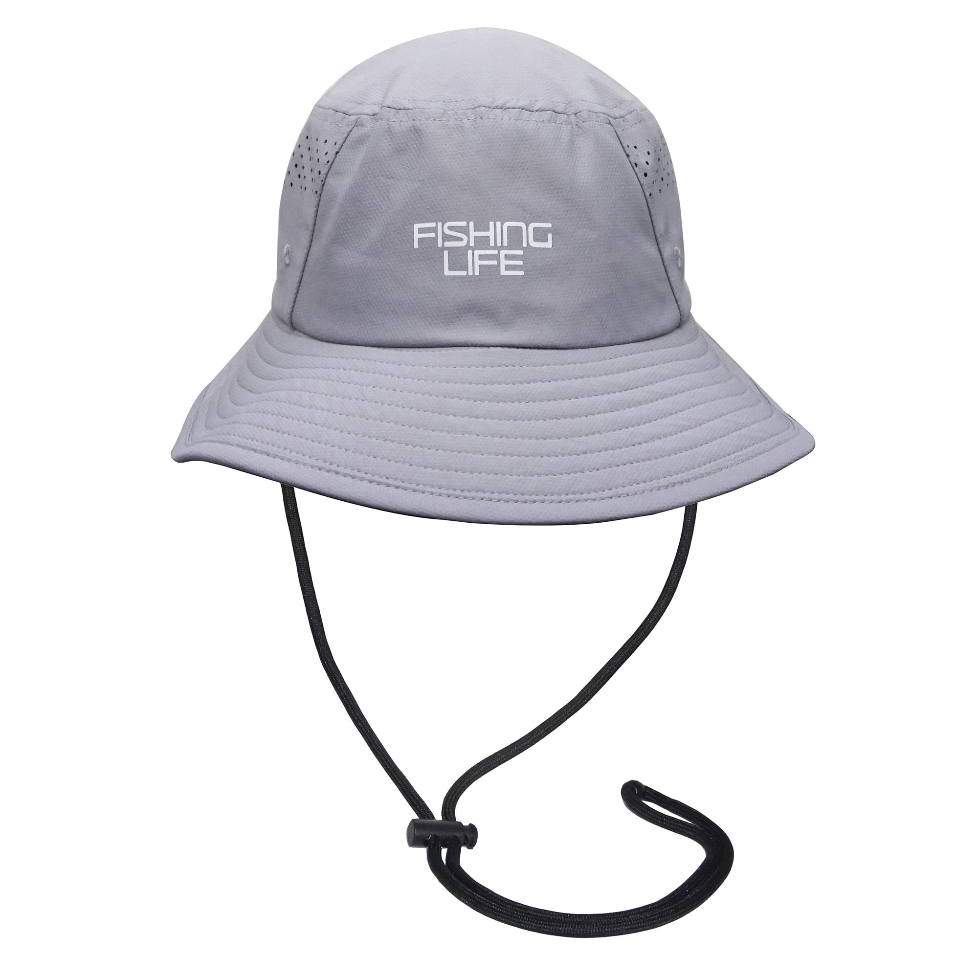 Lake Life Box Bucket Hat - Cotton Twill Mens & Womens Sun Hat With Graphic Print