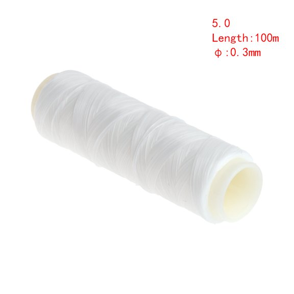 Fishing Line High Elastic Rubber Non Slip 50/100/200m Super Strong Tippet Wire