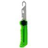 Fishing Line Scissors, Stainless Steel Fishing Pliers Hook, Multi Function Fishing Tackle Tool for Saltwater Freshwater, Green