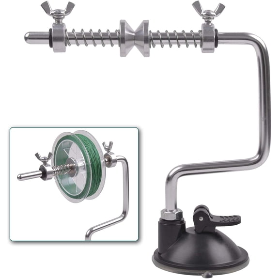 Fishing Line Spooler Winder, Adjustable Fishing Reel Spooler Portable Fishing Line Winder Spooler Spooling Station System for Spinning Casting Reels