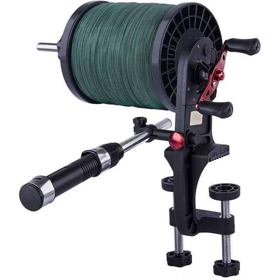 Fishing Line Spooler Winder Machine Reel Spooler Fishing Line Winder Spooler Machine Spooling Station System Fishing Reel Winder Spinning Cast Spincast Trolling Reel
