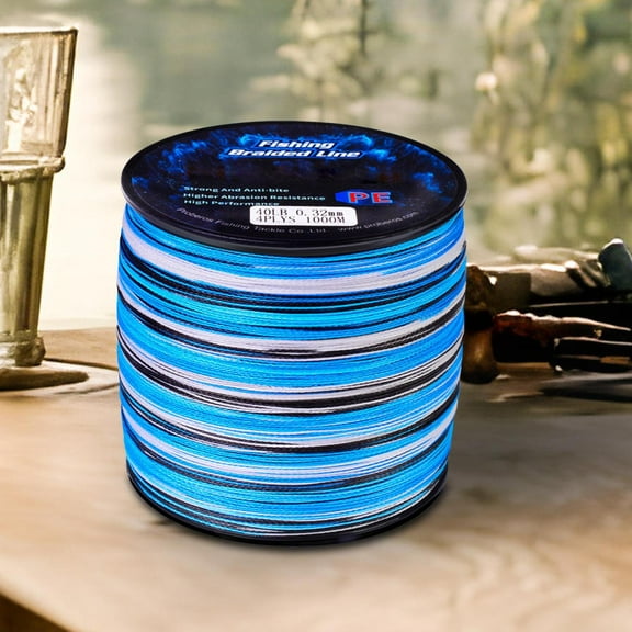 Fishing Lines Braid Saltwater Fishing Wire Colored Angling Wire Professional Angler Lines for Outdoor River Lake Sea