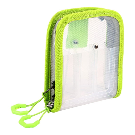 Fishing Lure Bag Tackle Storage Gear Organizer with 6 Compartment Double Layer Design for Saltwater Fishing