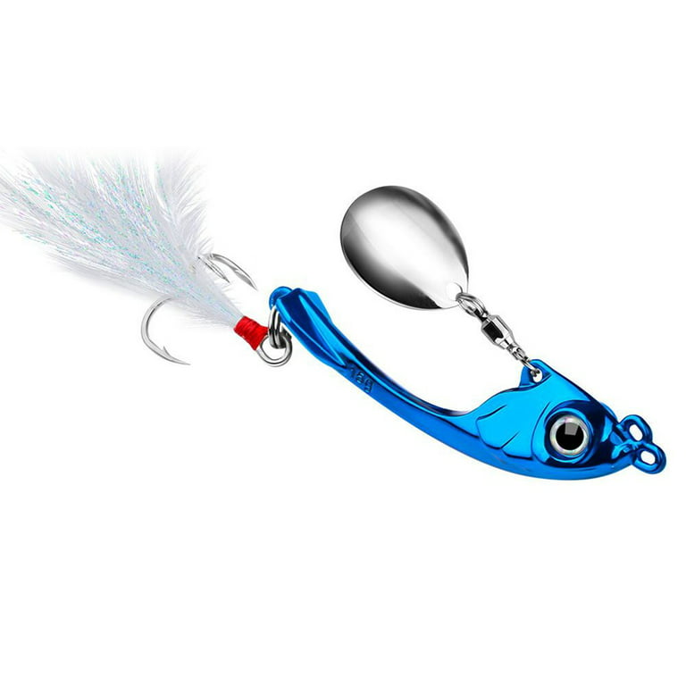 Luminous Metal Spoon 13g Hard Baits Spinner Bait Fishing Spoons